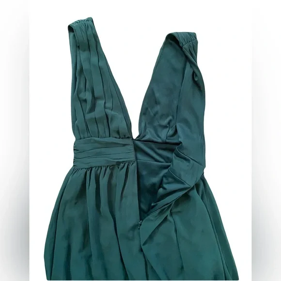 lulus heavenly hues forest green maxi dress - Picture 5 of 5